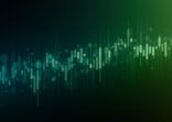 Stock market increasing background illustration