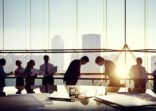 Group of business people discussing in the office