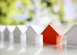 Searching for real estate property, house or new home